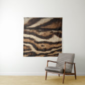 Vertroebelde luipaardvacht, exotisch patroon. wandkleed (In situ)