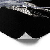 Vertroebele Sticker Poster (Hoek)