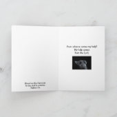 Vertroostende Bijbeltekst Bijbelvers Aanmoediging Kaart (Binnen)