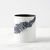 Vertrouw aan de Amerikaanse schoonveteranen koffie Mok (Midden)