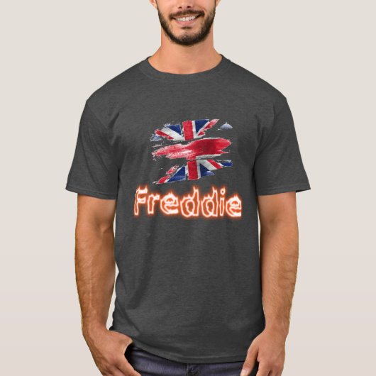 Vertrouw aan het vuur van Freddie T-shirt (Voorkant)
