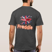Vertrouw aan het vuur van Freddie T-shirt (Achterkant)