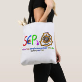 vertrouw dado fijne SCP-tas Tote Bag (Dichtbij)