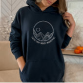 Vertrouw dat de Bergen Bijbel verse Christelijk H Hoodie