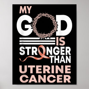 Vertrouw dat mijn God sterker is dan uteriene kank Poster