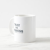 Vertrouw de Diagnose Koffiemok (Voorkant links)