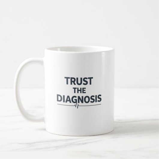Vertrouw de Diagnose Koffiemok (Links)
