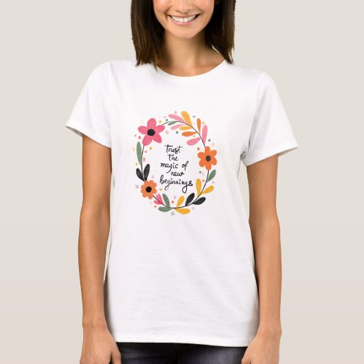 Vertrouw de magie t-shirt (Voorkant)