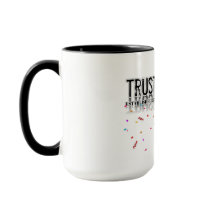 Vertrouw De Reis Coffee Mok - Inspirerende Keramie