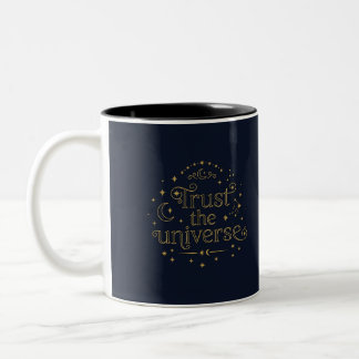 Vertrouw de Universum Hemels Mok
