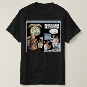 Vertrouw de wetenschap t-shirt