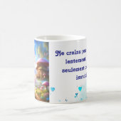 Vertrouw en vastberadenheid koffiemok (Center)