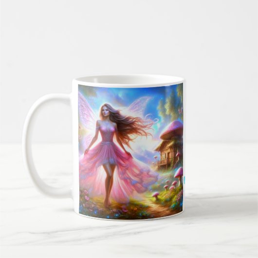 Vertrouw en vastberadenheid koffiemok (Links)