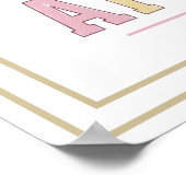 Vertrouw en wees niet bang Jesaja 12:2 Bijbels Poster (Hoek)