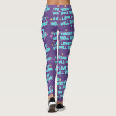 Vertrouw Er Op Dat Het Zal Werken, Liefde Zal Het  Leggings (Achterkant)