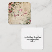 Vertrouw God Informatiekaartje (Voorkant / Achterkant)