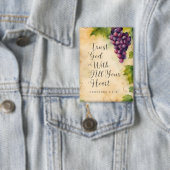 Vertrouw God Met Je Hele Hart Spreuken 3:5-6 Button (Insitu)