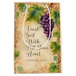 Vertrouw God Met Je Hele Hart Spreuken 3:5-6 Medium Cadeauzakje