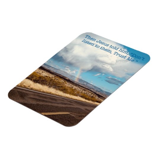 Vertrouw hem! magneet (Linkerzijde)