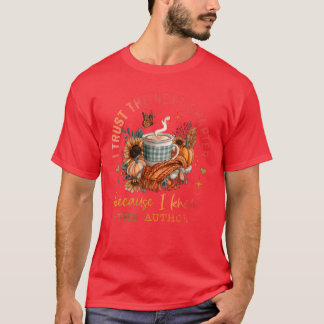 Vertrouw het Net Hoofdstuk Koffie grappig T-shirt