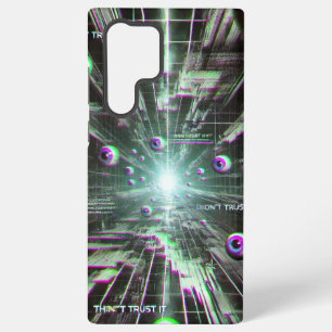 📱 “Vertrouw het niet” Weirdcore Hoesje 📱 Samsung Galaxy Hoesje