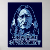 Vertrouw het Poster van de regering (Voorkant)