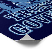 Vertrouw het Poster van de regering (Hoek)