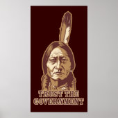 Vertrouw het Poster van de regering (Voorkant)