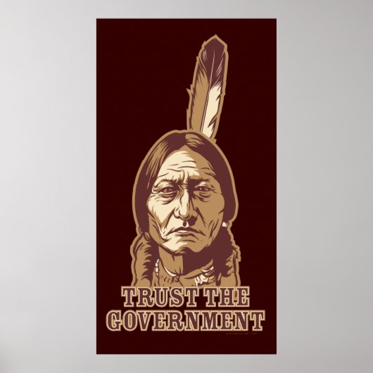 Vertrouw het Poster van de regering (Voorkant)