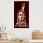 Vertrouw het Poster van de regering (Keuken)