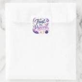 Vertrouw het Proces Cosmic Design Sticker (Tas)