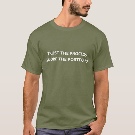 Vertrouw het proces Crypto T-Shirt (Voorkant)