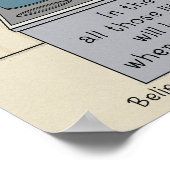 Vertrouw het Proces Poster (Hoek)