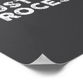 Vertrouw Het Proces Srts Slogan Motiverend Poster (Hoek)