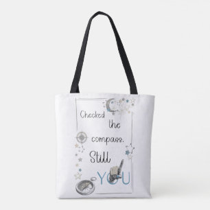 Vertrouw je innerlijke kompas. Zelfzorgbevestiging Tote Bag