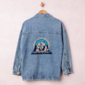 Vertrouw Je Instincten Arctische Wolf Denim Jacket (Hangar)
