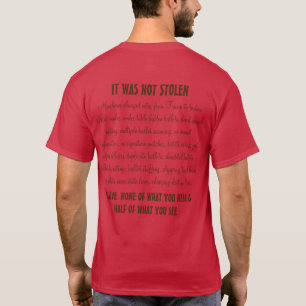 Vertrouw je leugenachtige oren niet t-shirt