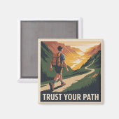 Vertrouw Je Pad Magneet (Voorkant / Achterkant)