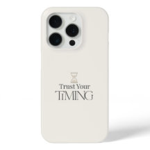 Vertrouw Je Timing Minimalistische Motiverende iPh