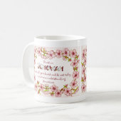 Vertrouw Jehovah met Alle Mok van de Manuscript va (Voorkant links)