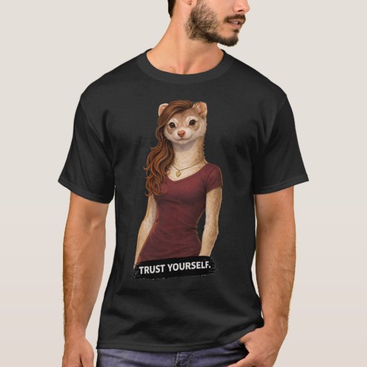 Vertrouw jezelf t-shirt (Voorkant)