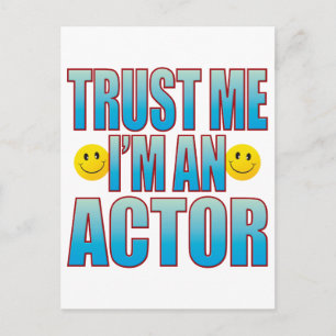 Vertrouw me Actor Life B Briefkaart