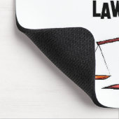 Vertrouw me als advocaat muismat (Hoek)