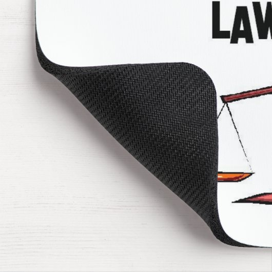 Vertrouw me als advocaat muismat (Hoek)