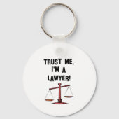 Vertrouw me als advocaat sleutelhanger (Voorkant)