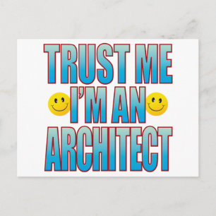 Vertrouw me Architect Life B Briefkaart