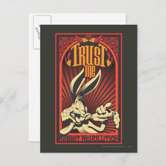 Vertrouw me briefkaart (Voorkant / Achterkant)