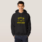 Vertrouw me dat ik altijd gelijk heb hoodie (Voorkant volledig)