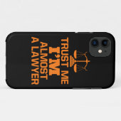 Vertrouw me dat ik bijna een advocaat ben Case-Mate iPhone case (Achterkant (horizontaal))