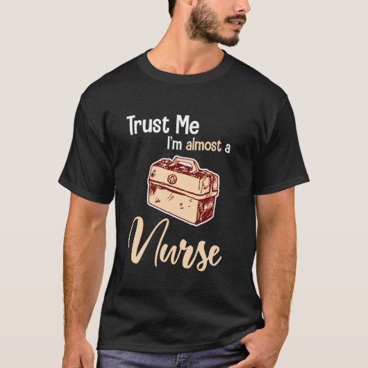 Vertrouw me dat ik bijna een zuster grappige Kerst T-shirt (Voorkant)